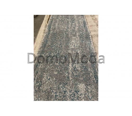 Синтетична килимова доріжка ZIRVE 386 BLUE - Висока якість за найкращою ціною в Україні